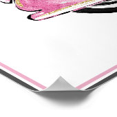 Poster Vous Rock Mon Monde | Sublimation de motocyclette  (Coin)