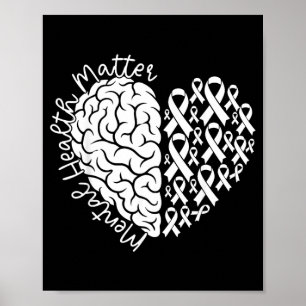 Poster Vous Ruban Inspirant de Sensibilisation à la Santé