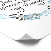 Poster Vous Serez Toujours Mon Art Print (Coin)