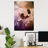 Poster Vous Tomber (Bureau à domicile)