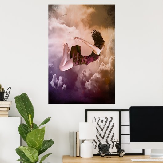 Poster Vous Tomber (Bureau à domicile)