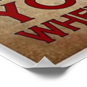 Poster Vous vieillissez quand vous arrêtez de jardiner vi (Coin)