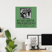 Poster Vous vous souvenez de la prohibition ? (Bureau à domicile)