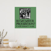 Poster Vous vous souvenez de la prohibition ? (Cuisine)