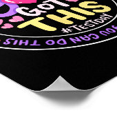 Poster Vous Y Arrivez Ne Stressez Pas Faites Votre Tes De (Coin)