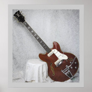 Poster Vox Lynx superbe GuitarPoster de luxe