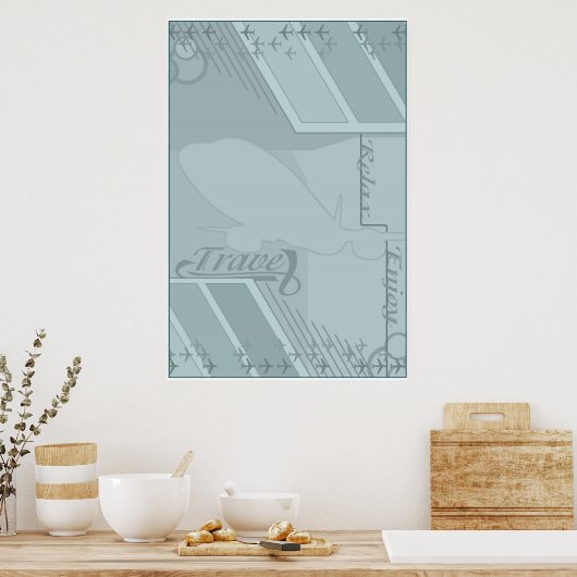 Poster Voyage (Cuisine)