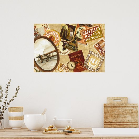 Poster Voyage (Cuisine)