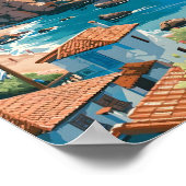 Poster Voyage à Antalya Turquie (Coin)