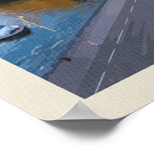 Poster Voyage à Berlin (Coin)