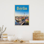 Poster Voyage à Berlin (Cuisine)
