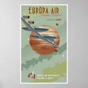 Poster Voyage à Jupiter