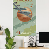 Poster Voyage à Jupiter (Bureau à domicile)