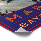 Poster VOYAGE À La Nouvelle-Orléans-N'awlins (Coin)