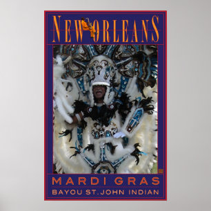 Poster VOYAGE À La Nouvelle-Orléans-N'awlins