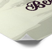 Poster Voyage à la station de ski Beech Mountain Caroline (Coin)