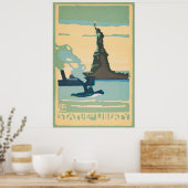 Poster Voyage à New York 2 (Cuisine)