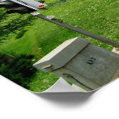 Poster Voyage à Oberwald en Suisse (Coin)
