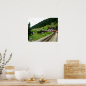 Poster Voyage à Oberwald en Suisse (Cuisine)