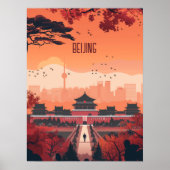 Poster Voyage à Pékin (Devant)