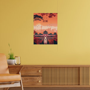 Poster Voyage à Pékin