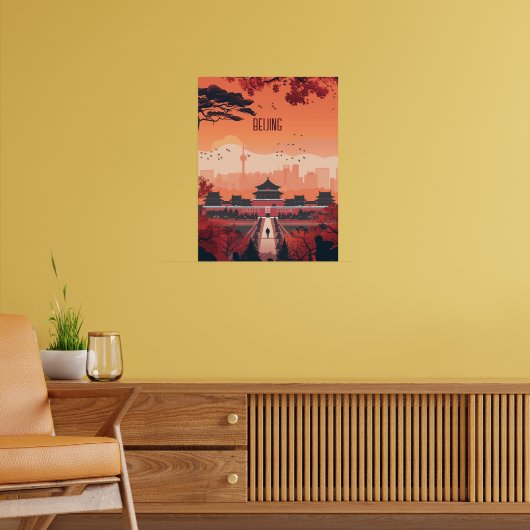 Poster Voyage à Pékin (Salon 2)