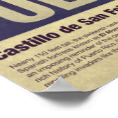 Poster Voyage à Porto Rico : El Morro (Coin)