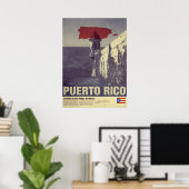 Poster Voyage à Porto Rico : El Morro (Bureau à domicile)