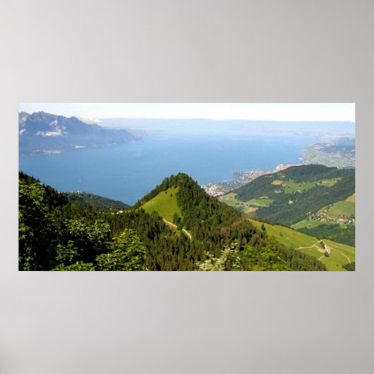 Poster Voyage à Rochers de Naye (Devant)