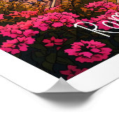 Poster Voyage à Rome Colisée Italie Vintage (Coin)