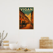 Poster Voyage à Vigan, Philippines (Cuisine)