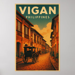Poster Voyage à Vigan, Philippines