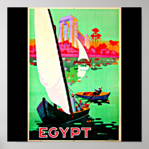 Poster Voyage Art-Egypte d'Affiche-Cru