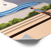 Poster Voyage Art Voyage à Singapour (Coin)