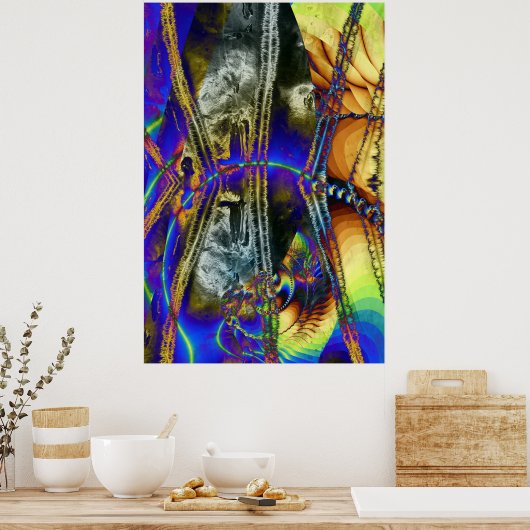 Poster Voyage Astral (Cuisine)