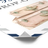 Poster Voyage Avion de la partie Bagages Drop-off Table c (Coin)