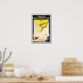 Poster Voyage Brasil Brésil ~ Vintage (Cuisine)