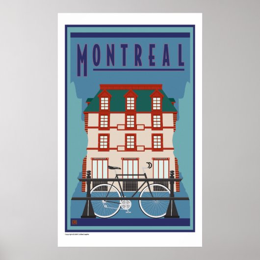 Poster VOYAGE Canada-Montréal (Devant)