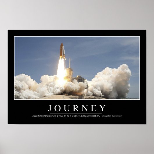 Poster Voyage : Citation Inspirationnelle 2 (Devant)