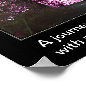 Poster Voyage Commence Par Confucius Citation Inspiration (Coin)