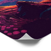 Poster Voyage cosmique (Coin)