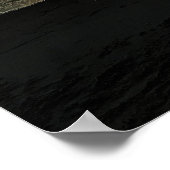 Poster Voyage | Couché de soleil de Floride Cape San Blas (Coin)