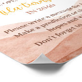 Poster Voyage d'abord autour du soleil Anniversaire (Coin)