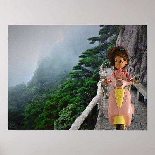 Poster Voyage dangereux. (Devant)