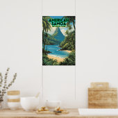 Poster Voyage dans le parc national des Samoa américaines (Cuisine)