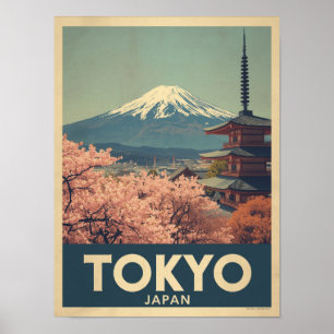 Poster Voyage dans le Tokyo d'Antan