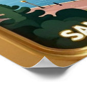 Poster Voyage dans l'héritage spatial de Samara Russie (Coin)