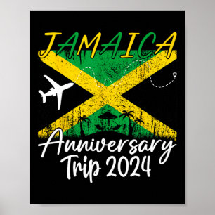 Poster Voyage de couple pour anniversaire en Jamaïque été