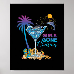 Poster Voyage de croisière pour femmes 2026 Meilleure ami