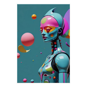 Poster Voyage de l'esprit dans un Flicker de Fluorescent